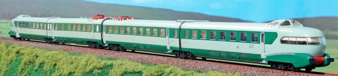 ACME 70090 - H0 - 4-tlg. Zugset ETR 250 Arlecchino, Ep. IV, FS